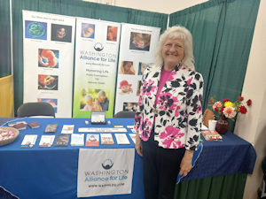volunteer woman